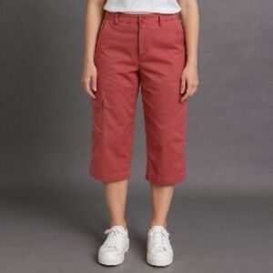 Napa Valley  Coral cargo capri's